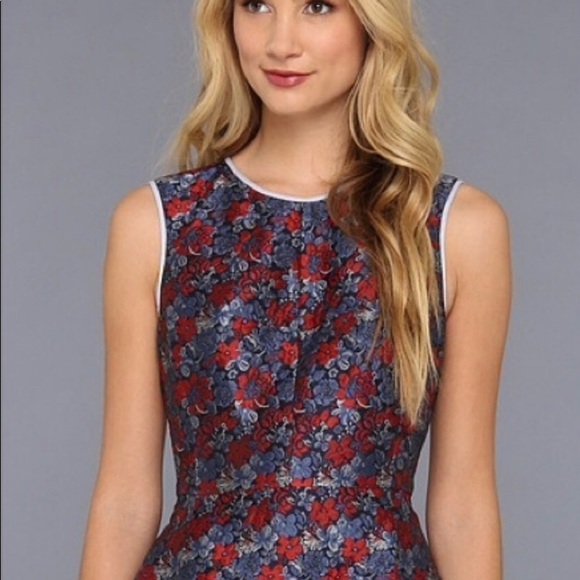 BCBGMaxAzria Jaclyn sleeveless peplum top - Picture 2 of 8